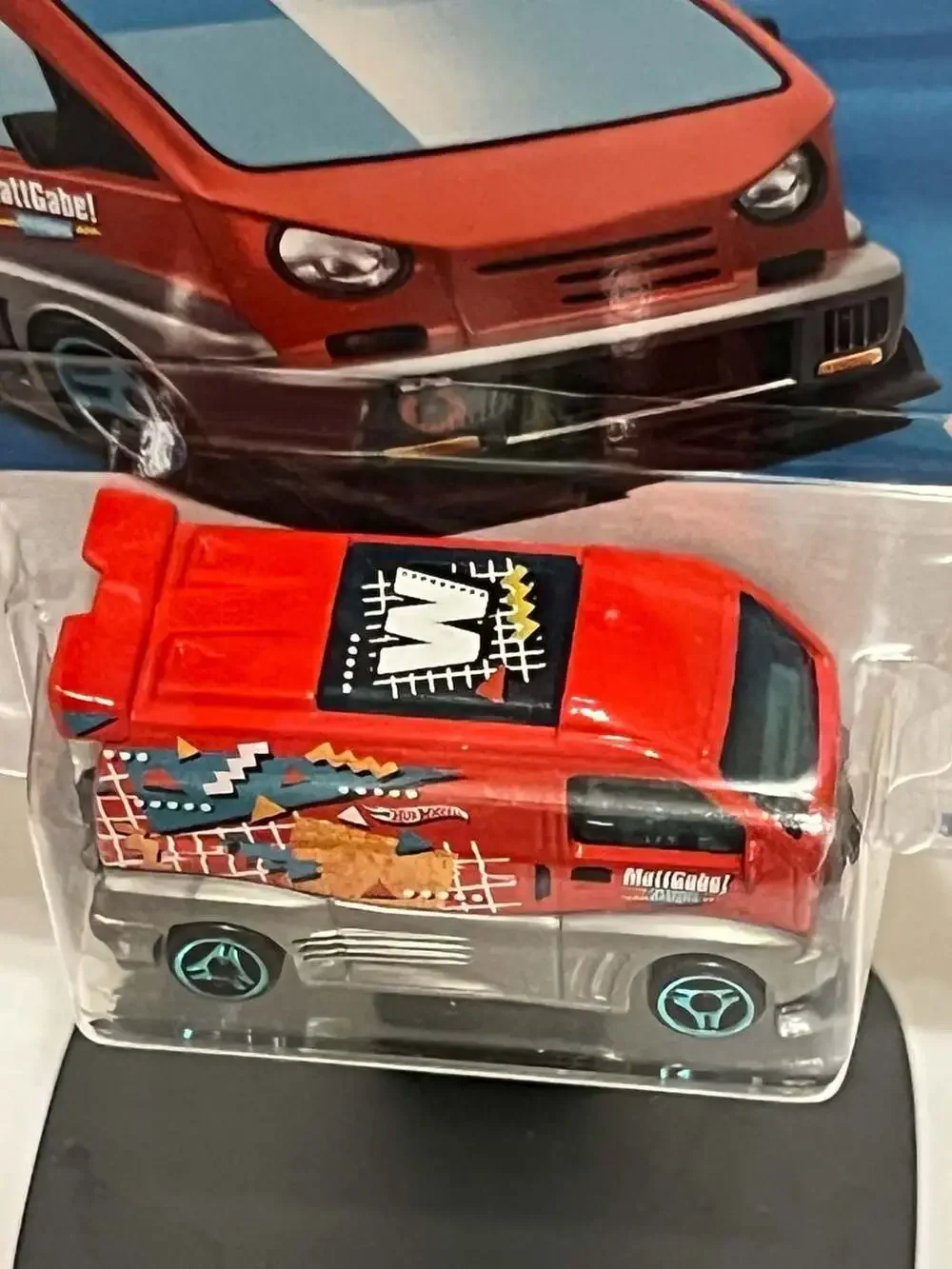 💥2025 Hot Wheels HW Art Cars Kei Swap 1/10 Red Diecast Vehicle 11/250